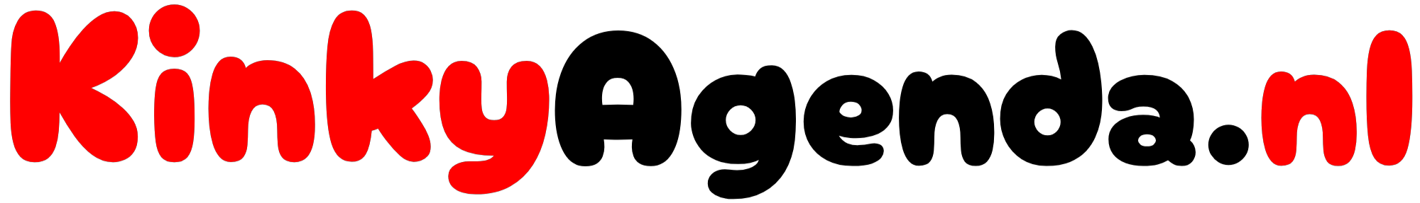 Logo wit kinkyAgenda.nl